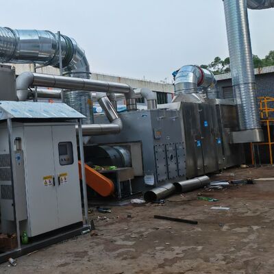 High Adsorption Zeolite Rotor Concentrator With Complete Catalytic Combustion System